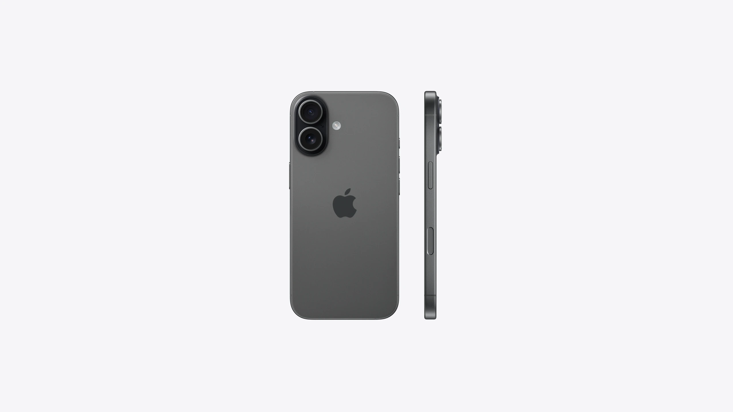 iPhone 17 in Black — back and side
