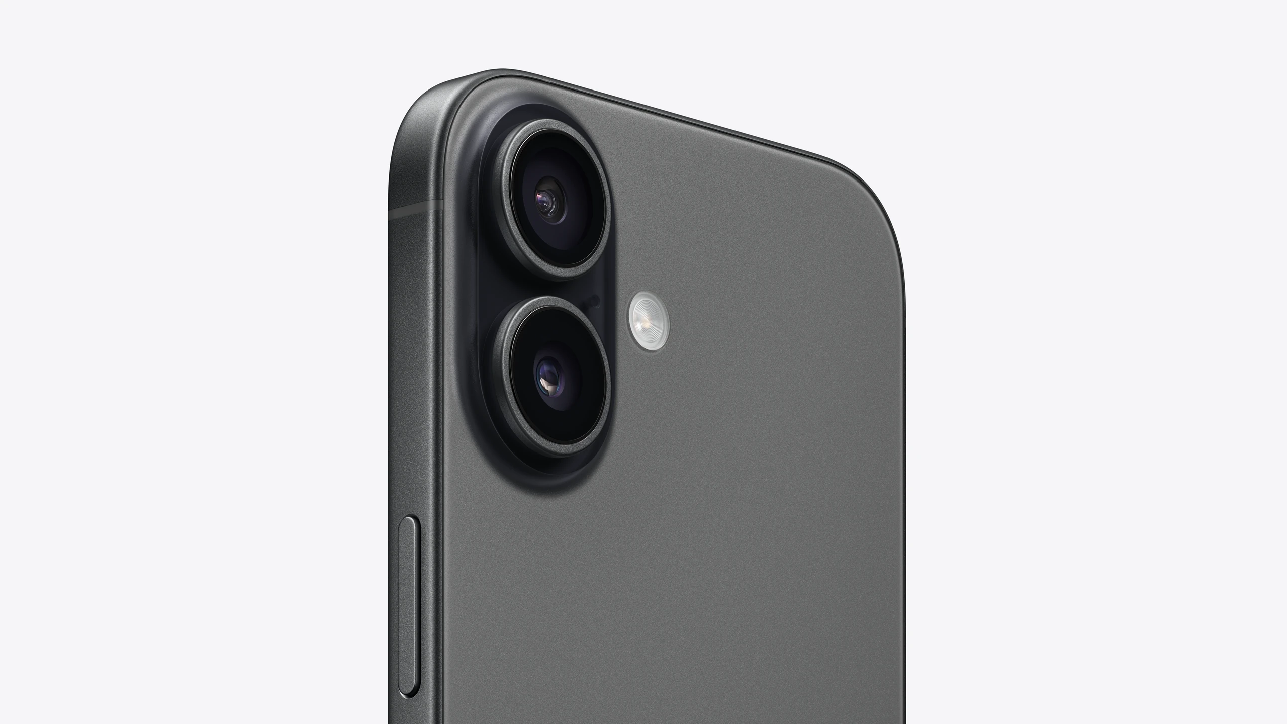 iPhone 17 in Black — rear camera detail