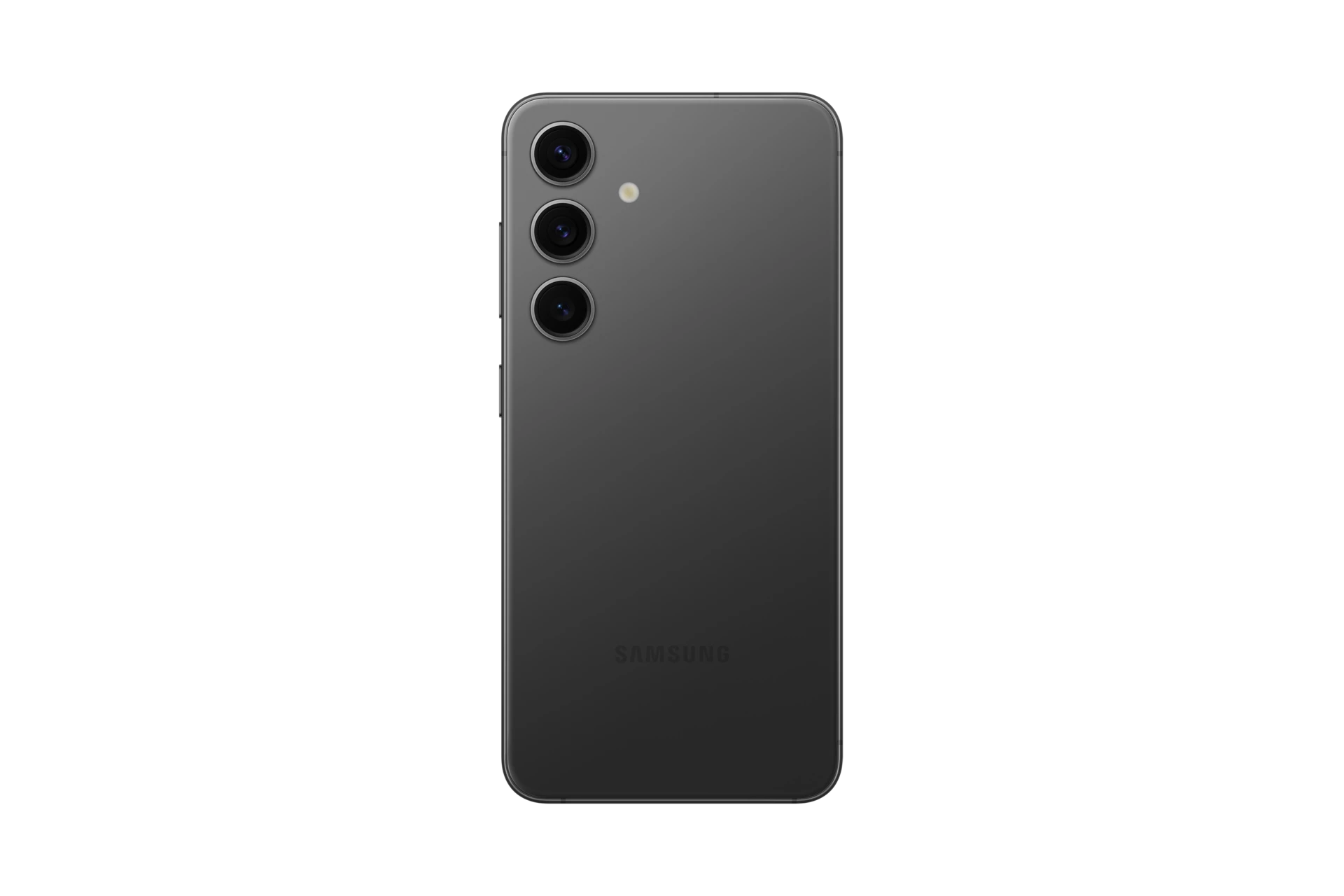 Galaxy S24 in Onyx Black, back.