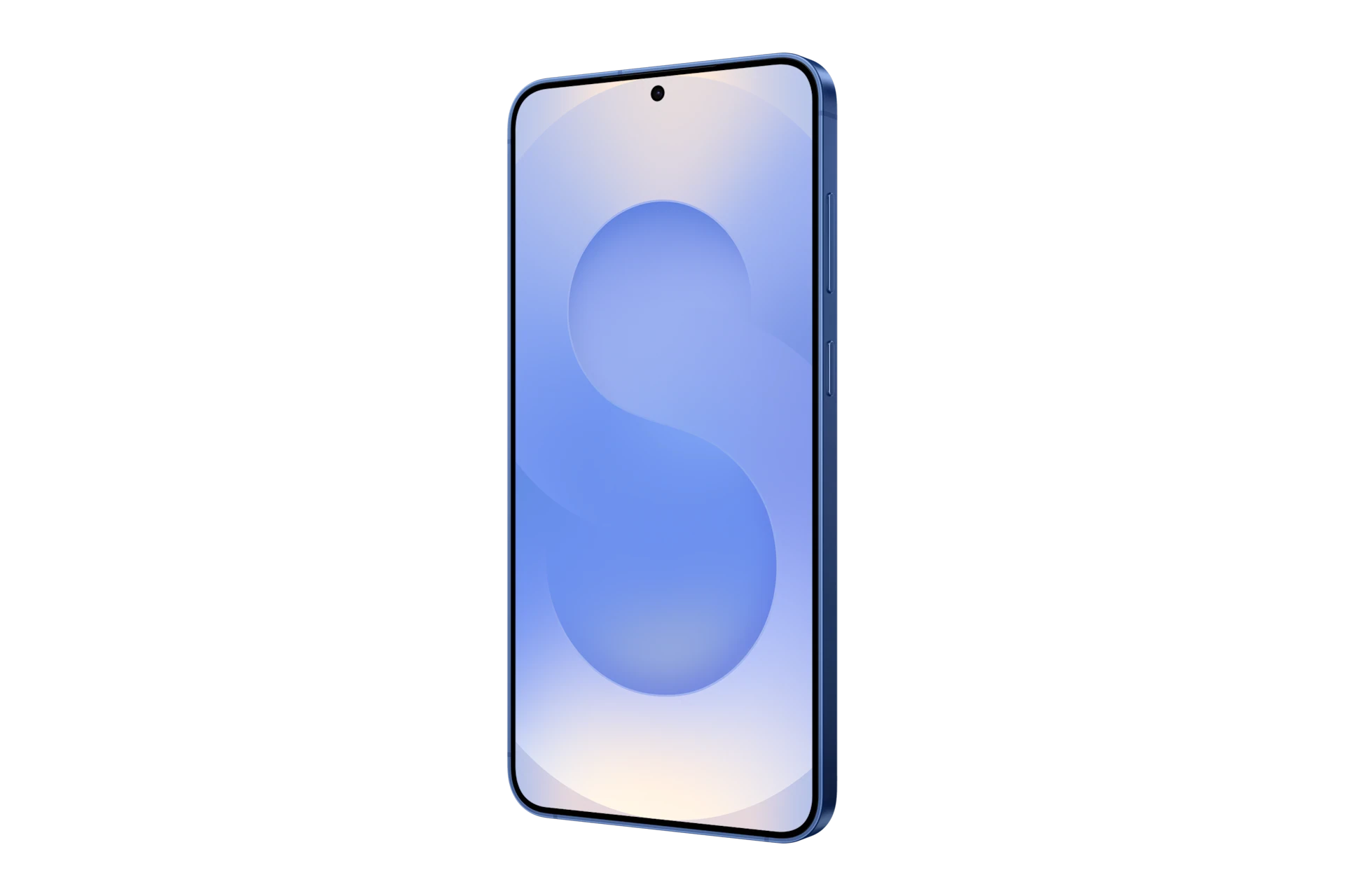 S25+ in Navy, front, right angle.